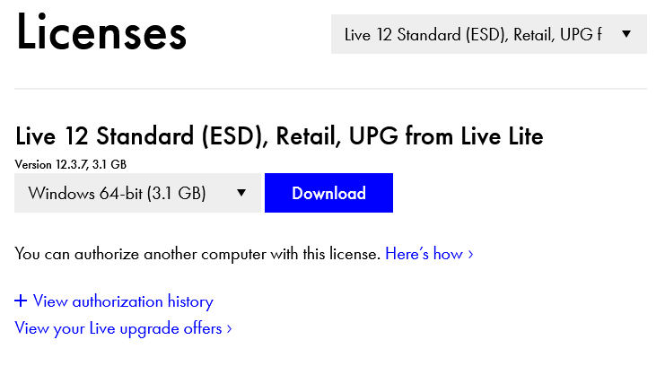 Ableton Live Standard 12.3